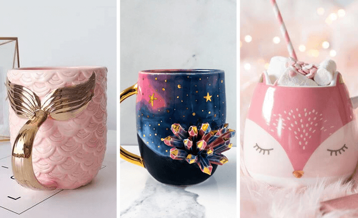 regalos de cumpleaños con tazas