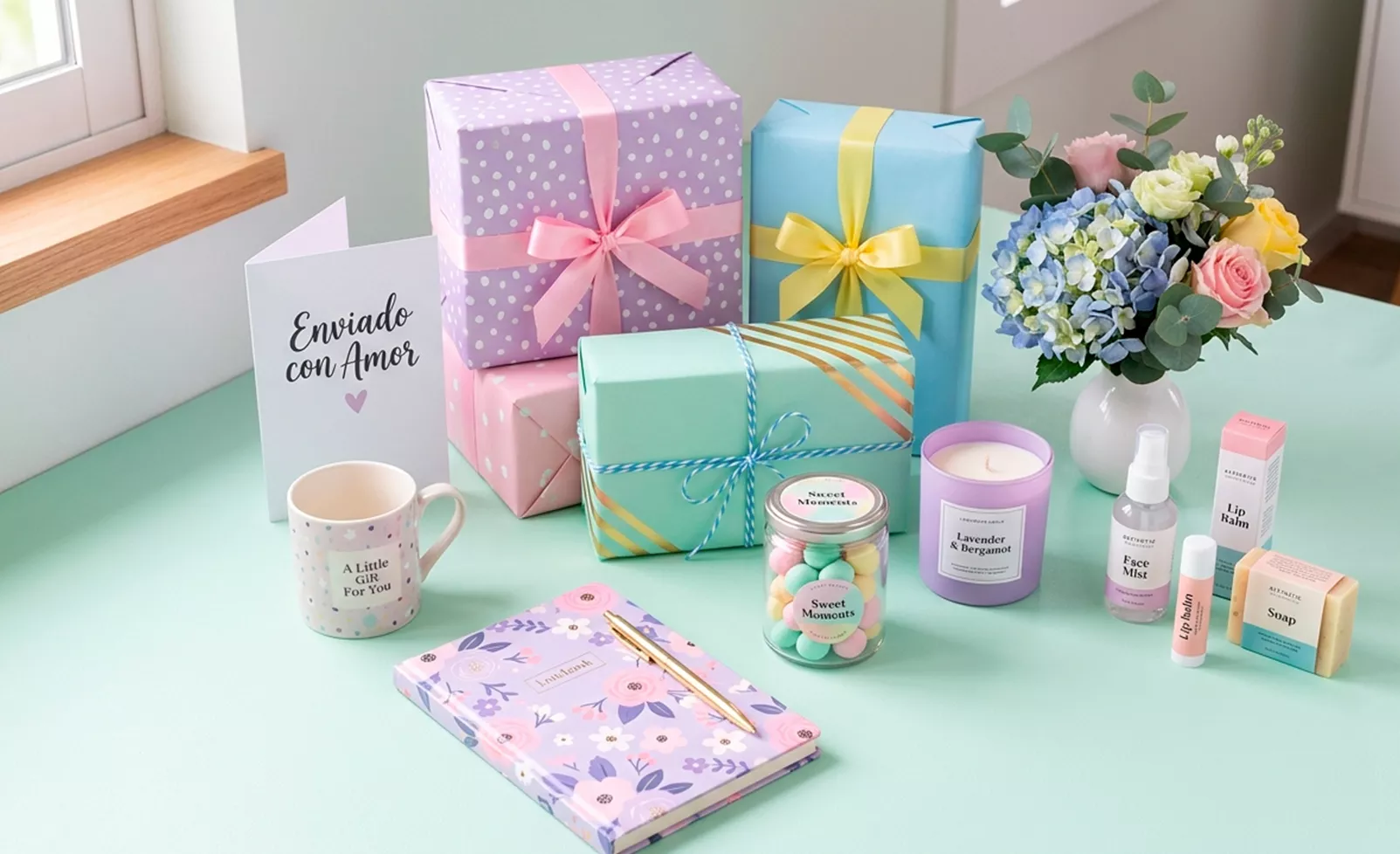 Regalar también es estar presente