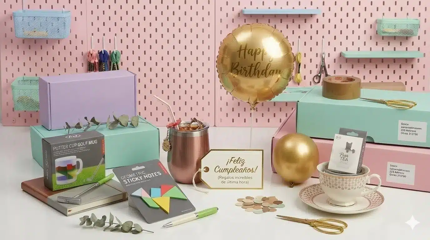 Un regalo apresurado no tiene que verse improvisado