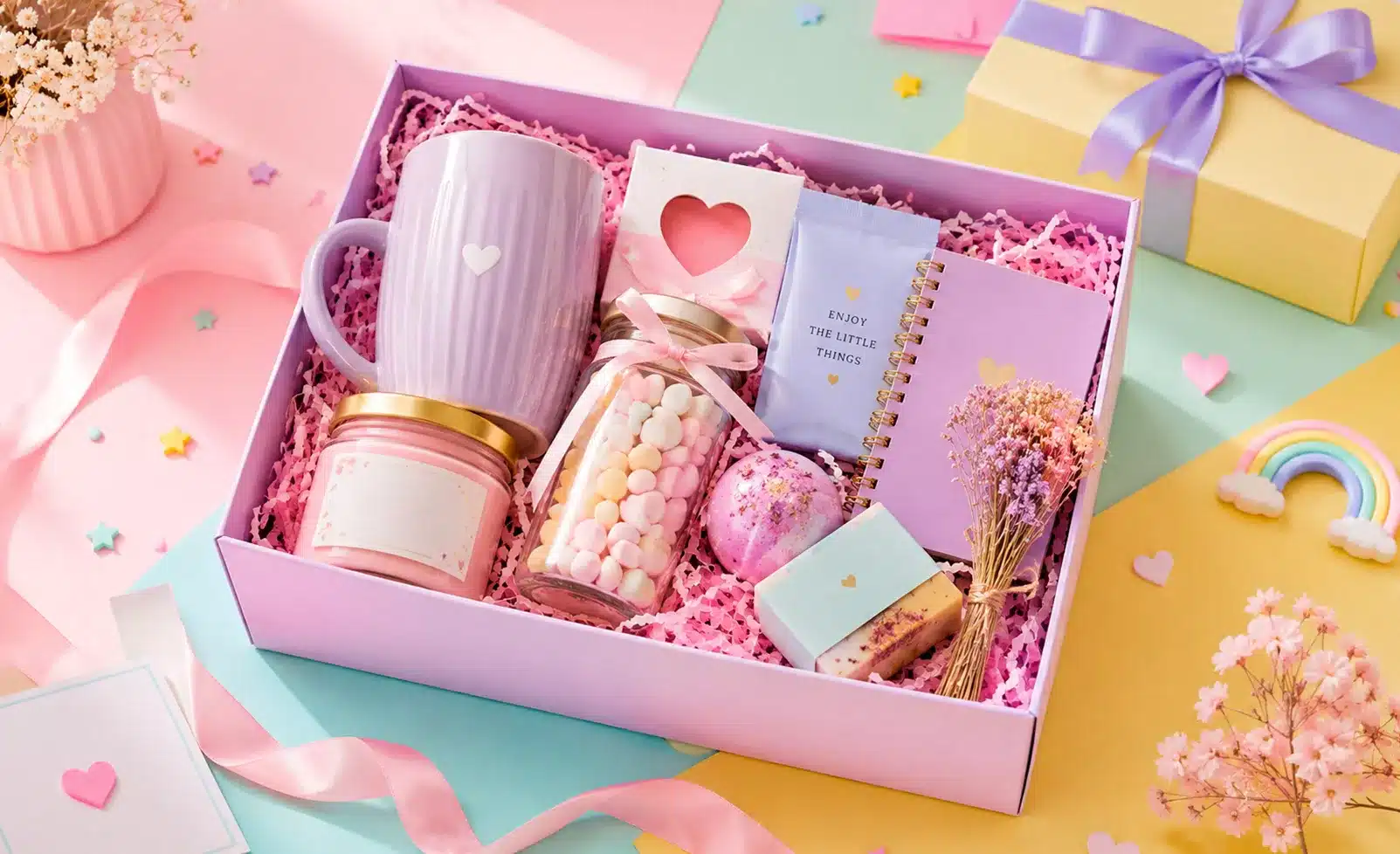 gift box aesthetic