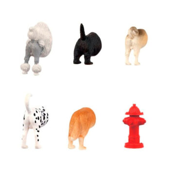 Magnetos traseros de perros